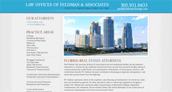 Desktop Screenshot of feldmanclosings.com